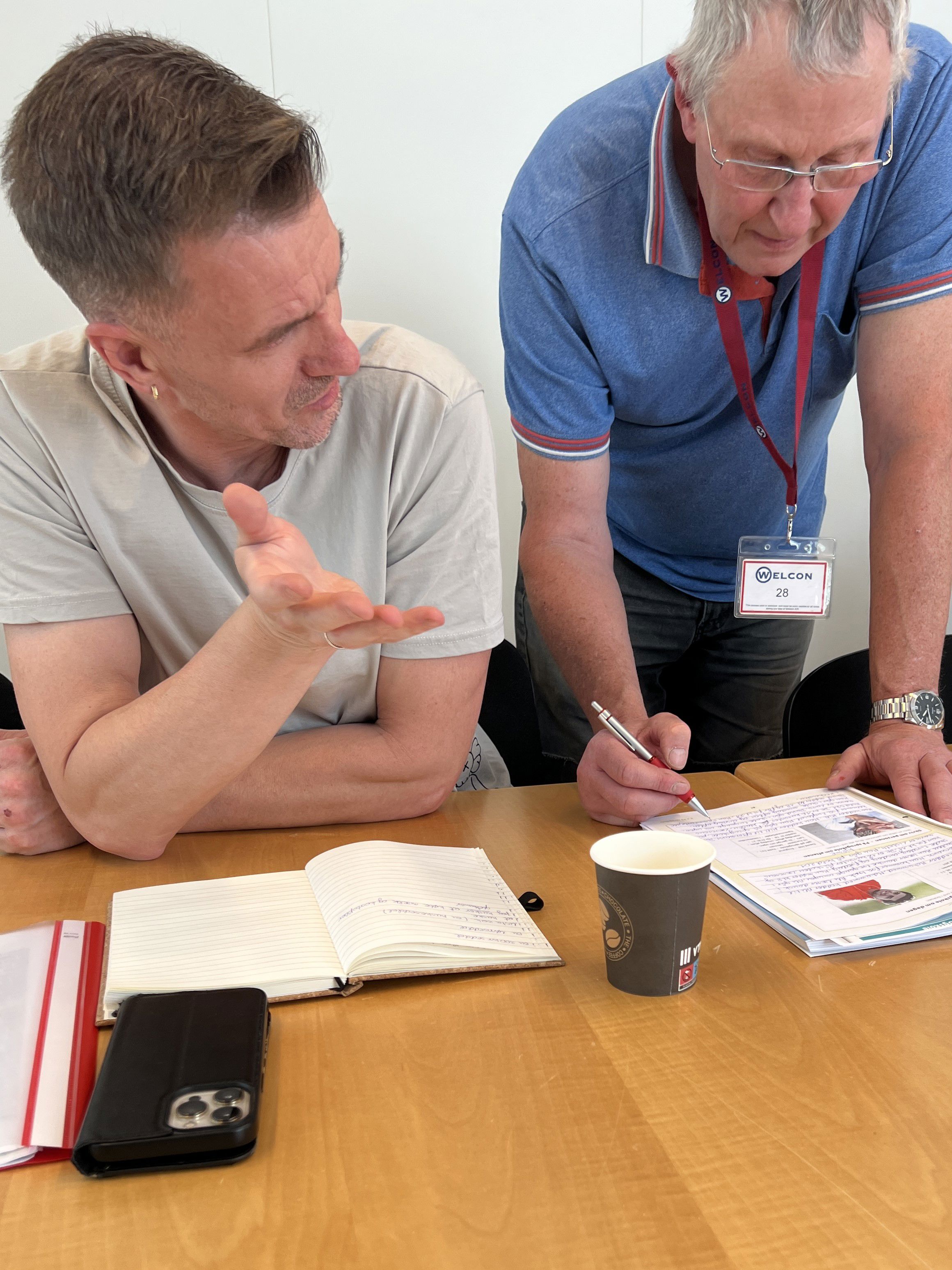 Undervisning på Welcon